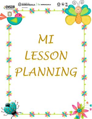 Mi Lesson Planning