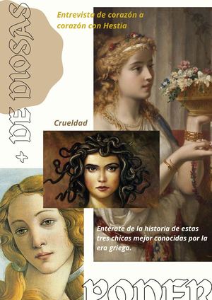 Revista +DE DIOSAS, Schettino, Mir y Rojas