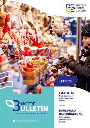 N° 27 - Notre bulletin - Décembre 2021