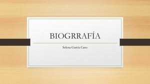 Biogrrafía