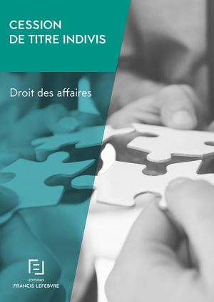 Livre Blanc - Cession De Titre Indivis