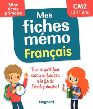 9782210772410 Mes fiches mémo Bilan primaire Français CM1-CM2
