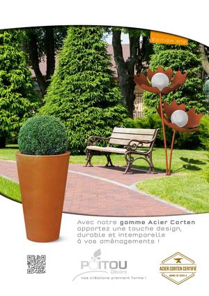 Poitou Décors - Brochure Corten - Édition N°2