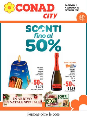 Volantino Conad City Toscana Nord Ovest 02 Dicembre 12 Dicembre