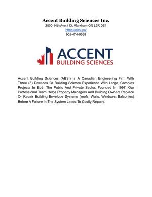 Accent Building Sciences Inc