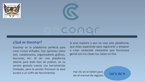 Manual Goconqr