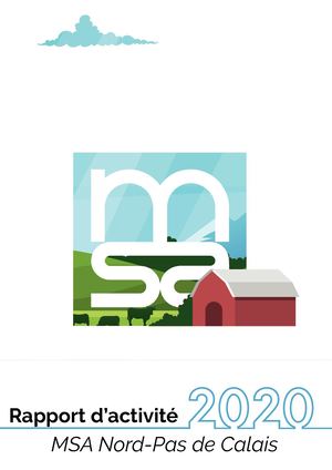 Rapport d'activité MSA59-62 2020