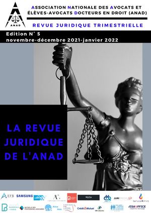 5eme numéro de la Revue Juridique de l'ANAD