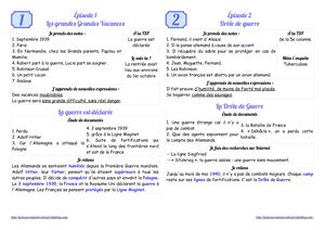 Corrections Du Fichiée Des Grandes Grandes Vacance