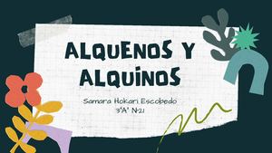 Alquenos Y Alquinos