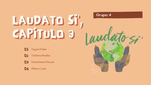 Laudato Si', Capítulo 3 - Grupo 4