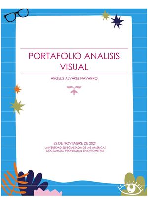 PORTAFOLIO DE AGUDEZA VISUAL