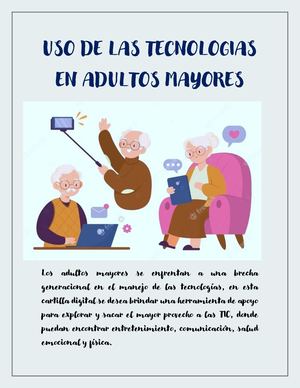 Cartilla Digital-tecnologías en adultos mayores