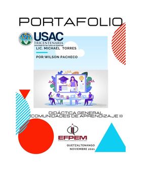 Portafolio Didáctica Ii