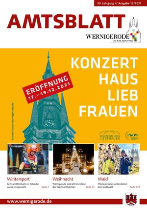 Amtsblatt Wernigerode - Ausgabe 12/2021