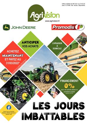 LES JOURS IMBATTABLES AGRIVISION 2021