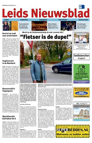 Leids Nieuwsblad 25 11 2021