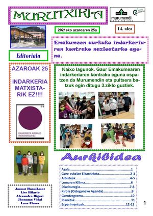 14 Alea (Azaroak 25)