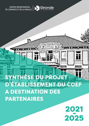 Synthèse Projet d'Etablissement pour Partenaires
