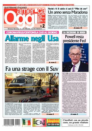 Aamerica Oggi 23 Novembre 2021