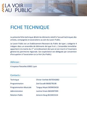Fiche Technique Le La Voir Au Public (2)