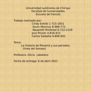 (Linea Del Tiempo) 2