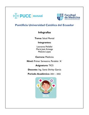 Infografías Salud Mental