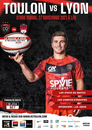 Programme De Match Toulon Lyon