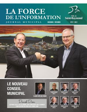 Journal municipal novembre 2021 - section spéciale M. Daniel Dion
