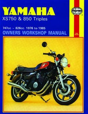Yamaha Xs750 850 '76 85 Haynes Service