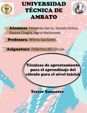 Tecnicas De Aprestamiento