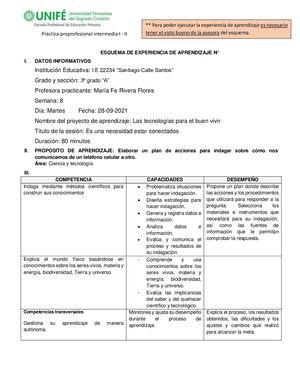 Sesión de ciencia y tecnología