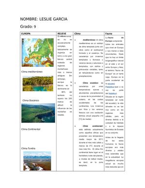 Europa Mapa Comparativo