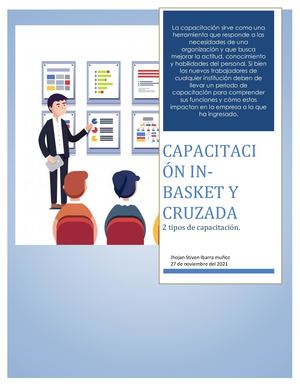 Metodo De Capacitación In Basket Y Cruzada