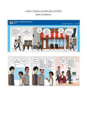 Comic Salud Oral