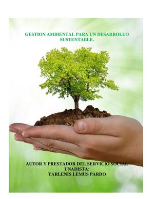 Gestion Ambiental Para Un Desarrollo Sustentable