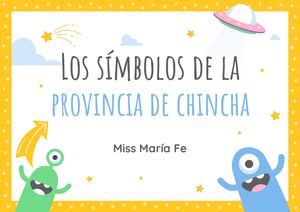Los Símbolos De La Provincia De Chincha