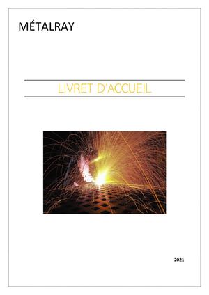 Livret D'accueil Pdf