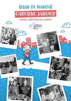 Bilan de mandat - Caroline Janvier