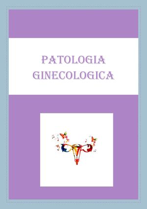 PATOLOGIA GINECOLOGICA