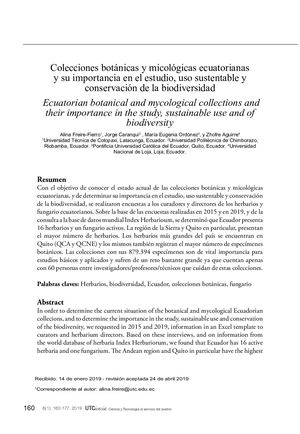 Herbarios del Ecuador
