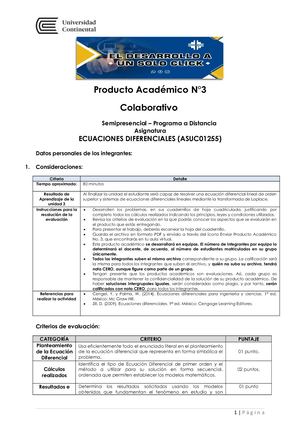 Ecuaciones Diferenciales P A 3