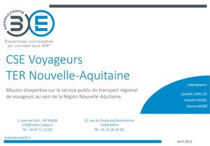 2021 04 23 Rapport Service Public Ter Nouvelle Aquitaine