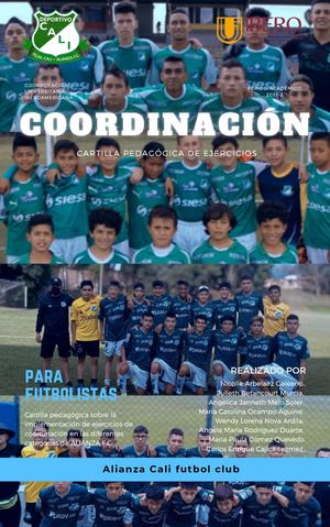 CARTILLA DE COORDINACION EN FUTBOL