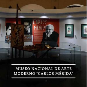 Folleto Museo Nacional de Arte Moderno Carlos Merida