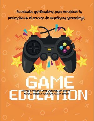 Cartilla Game Education