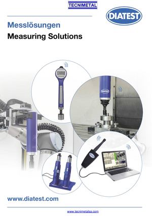 Medida de interiores avellanados chaflanes Diatest 2021