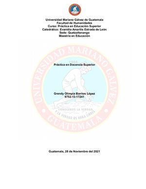 Informe De Práctica