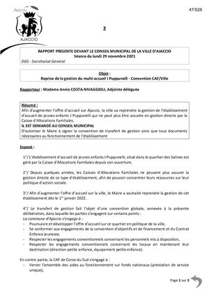 Reprise De La Gestion Du Multi Accueil I Puppunelli Convention Caf:ville