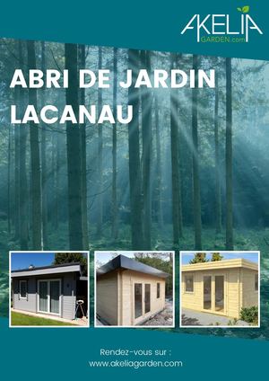 Abri de jardin LACANAU